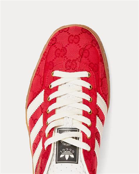 gazelle gucci rojas|gucci gazelle low top sneakers.